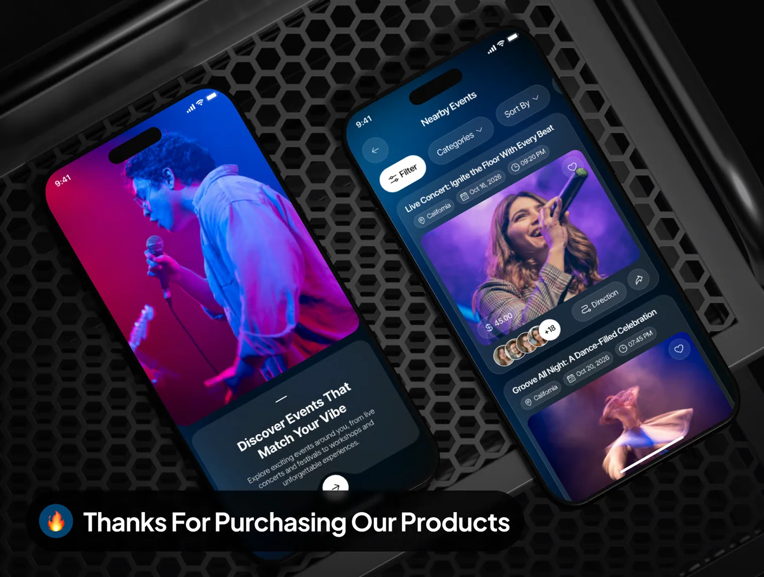 evora - Event Booking App UI Kit 10