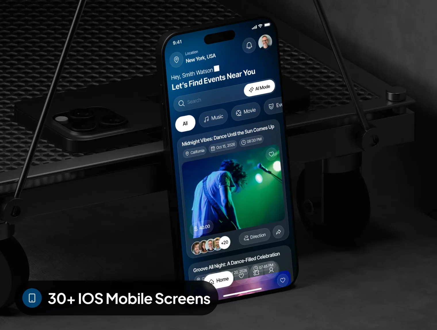 evora - Event Booking App UI Kit 5