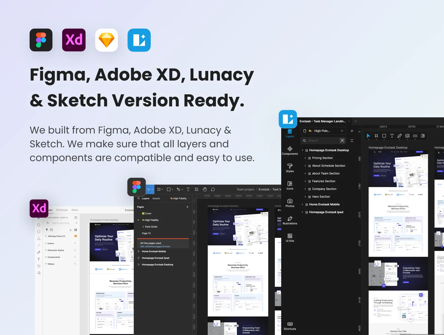 Evotask - Task Manager Landing Page 5
