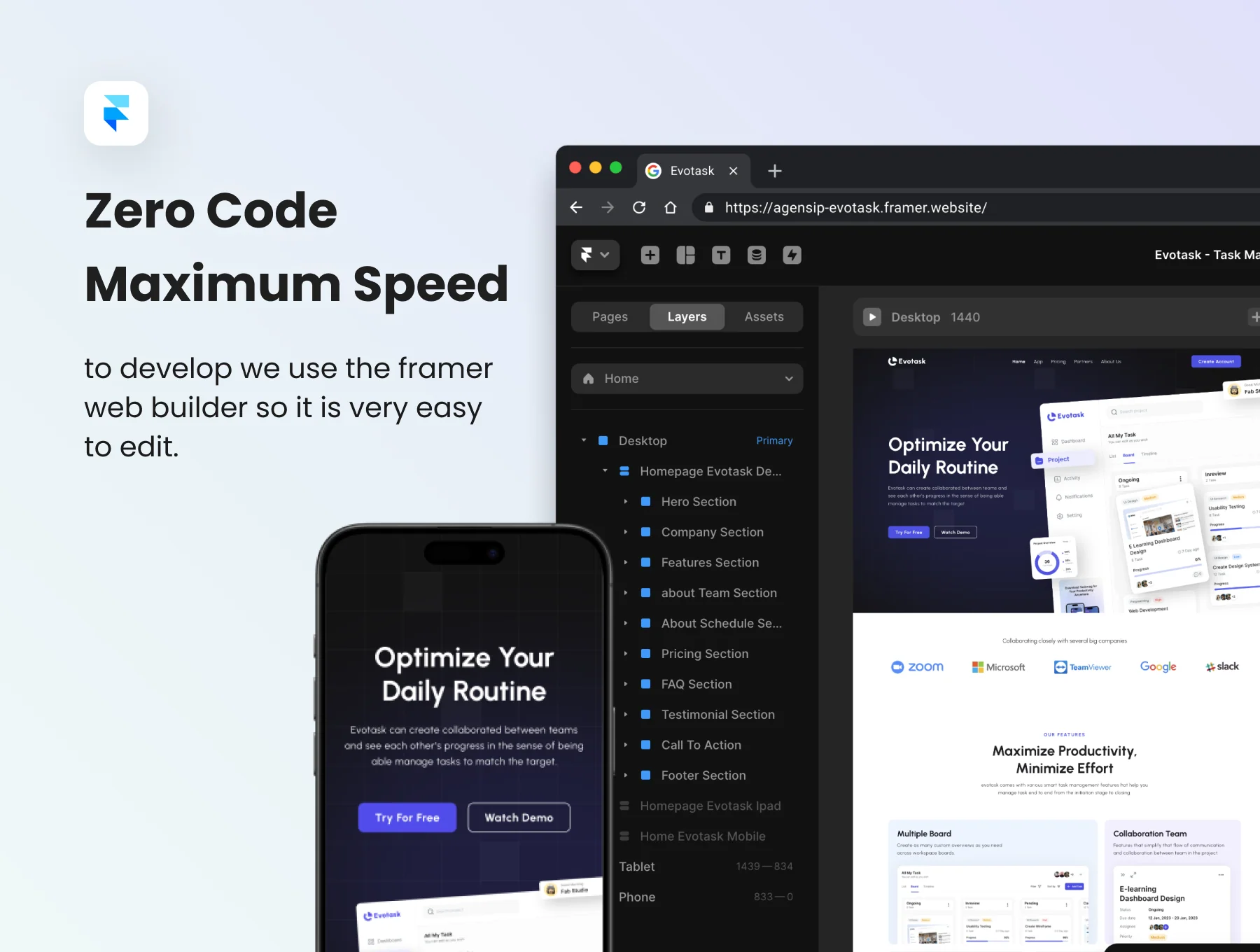 Evotask - Task Manager Landing Page 6