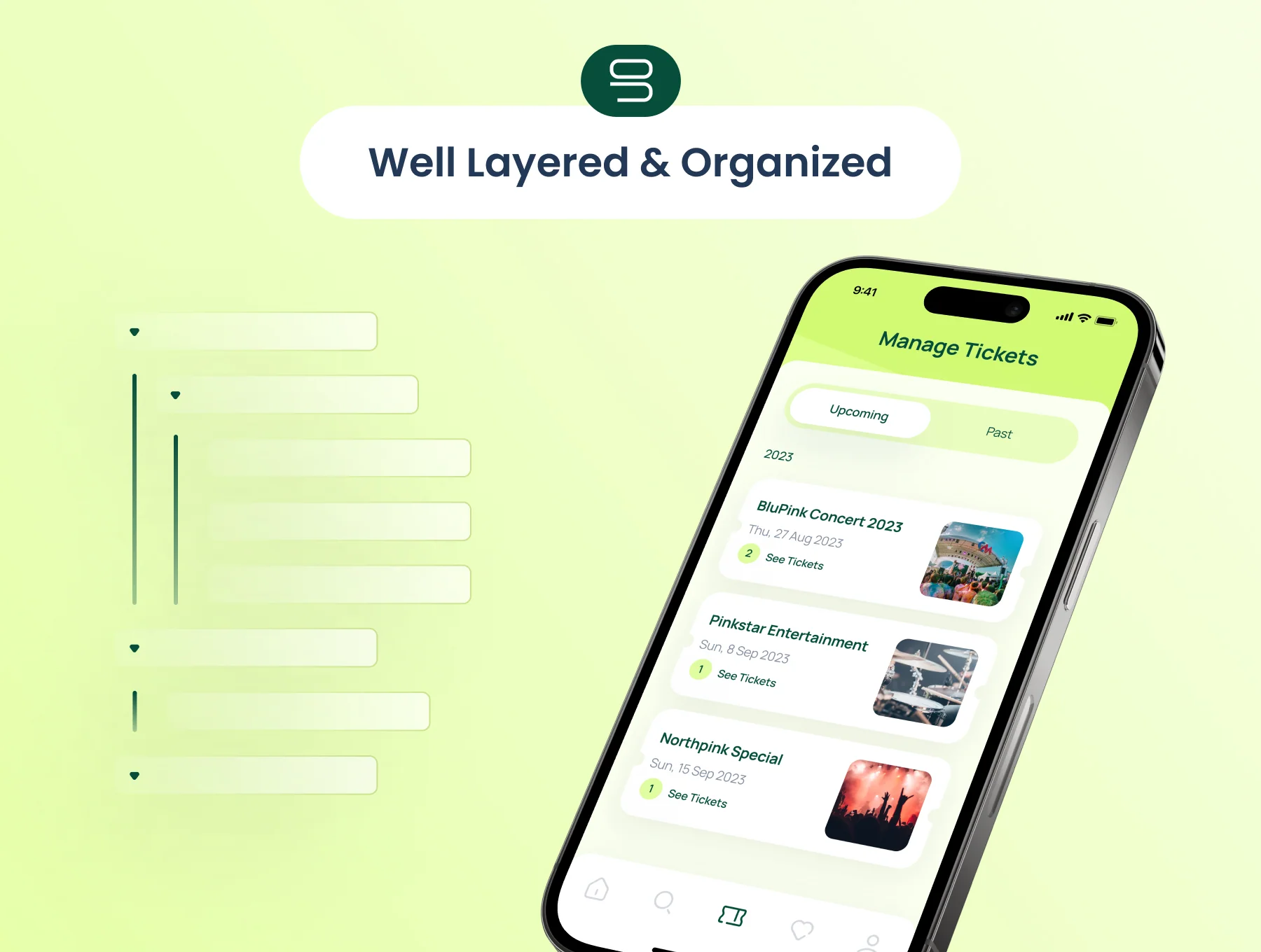 Evto - Event Bookings App UI Kit 3
