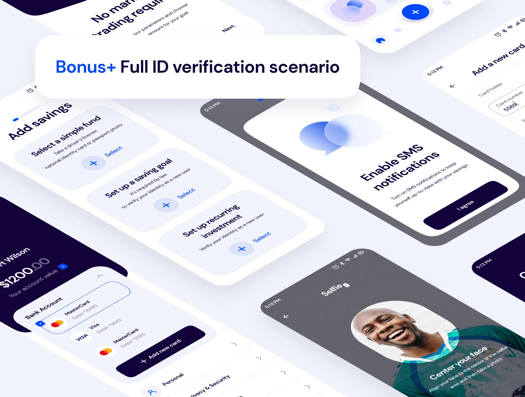 eWallet: Finance Saving Mobile App UI Kit 4