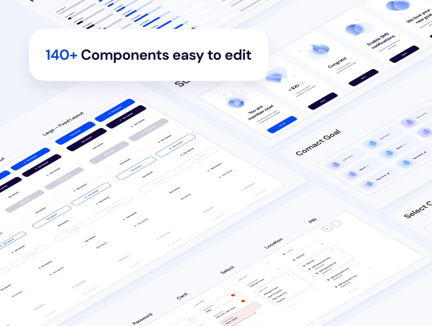eWallet: Finance Saving Mobile App UI Kit 5