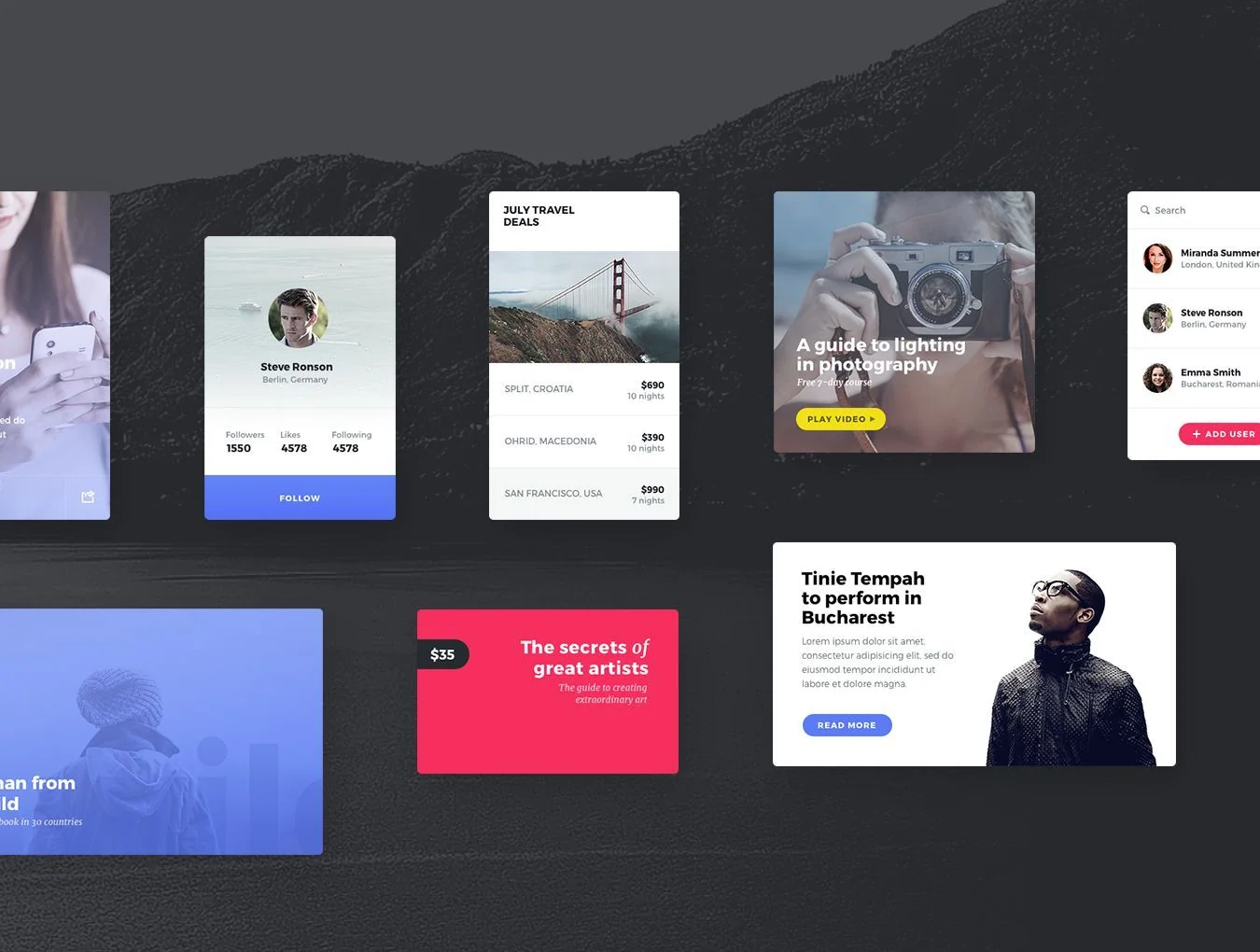 Exeo UI Kit 5