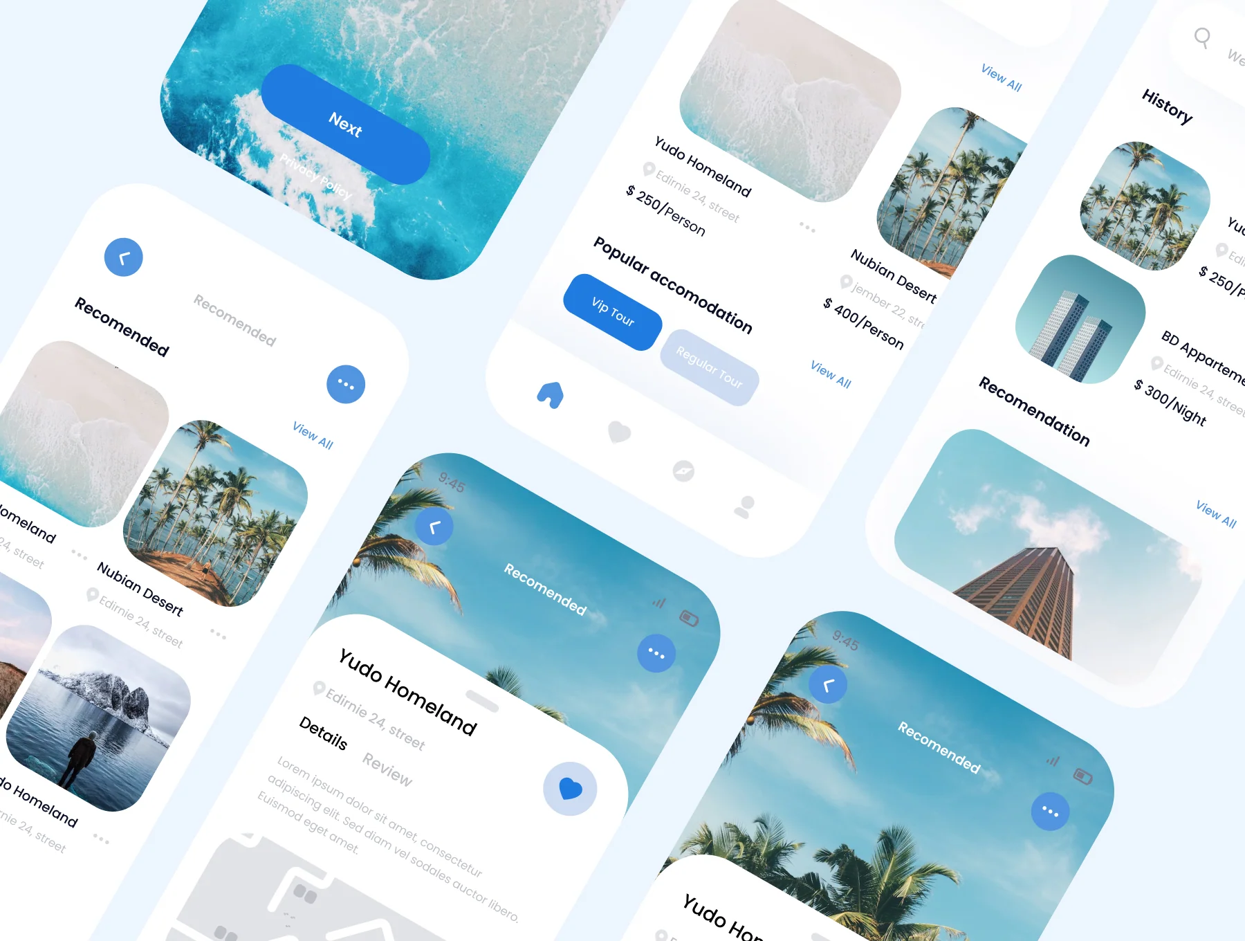 Exilplore-Explore Mobile App Ui Kits Template 5