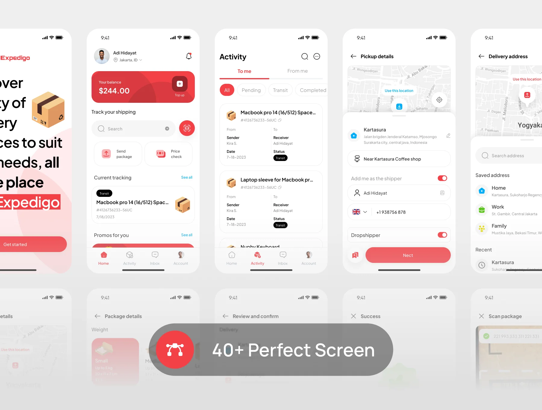 Expedigo - Shiping and Delivery Mobile App 6