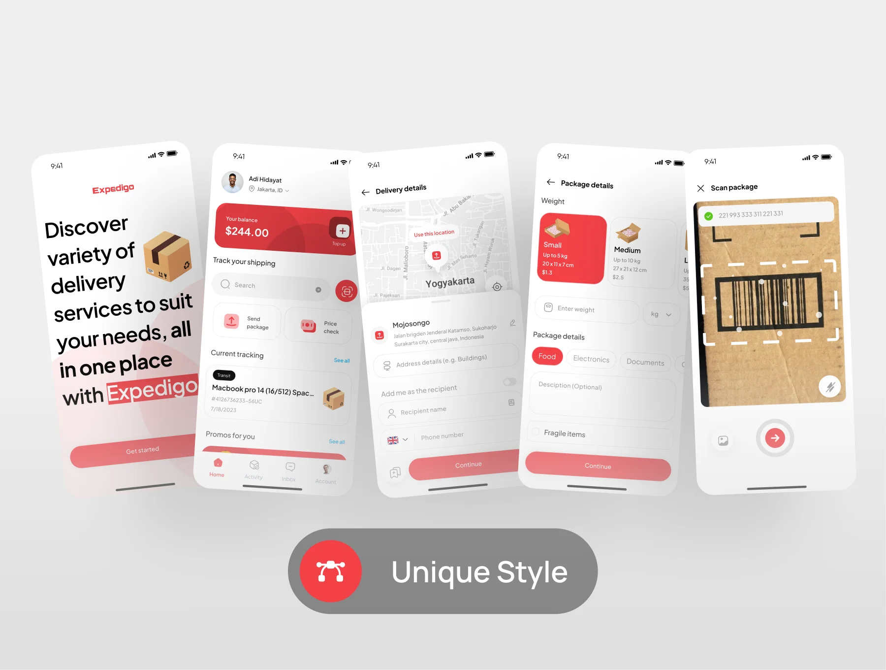 Expedigo - Shiping and Delivery Mobile App 8