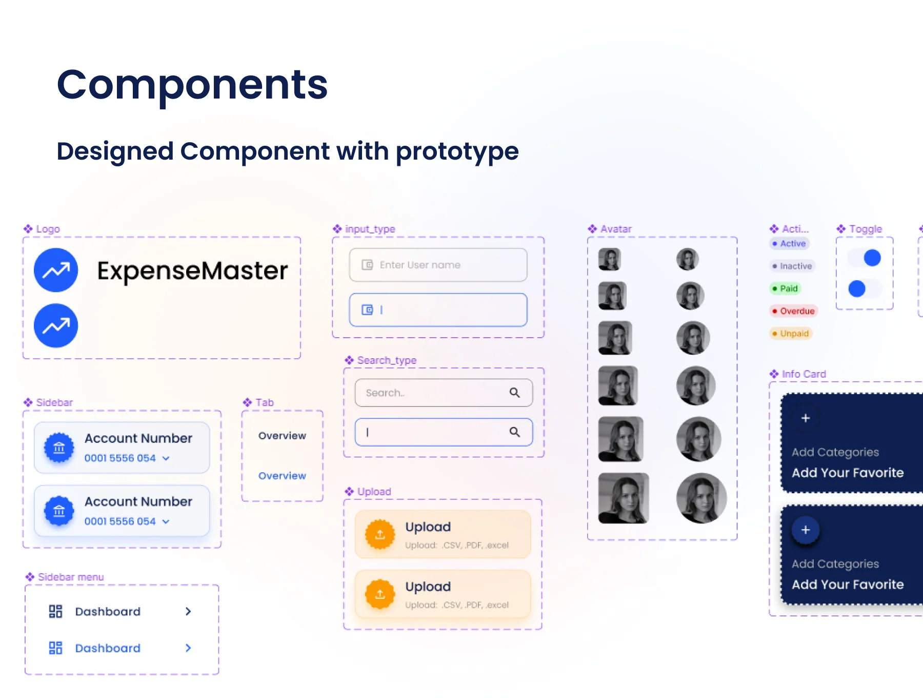 ExpenseMaster: Streamlined Expense Tracker UI for Efficient Management 2