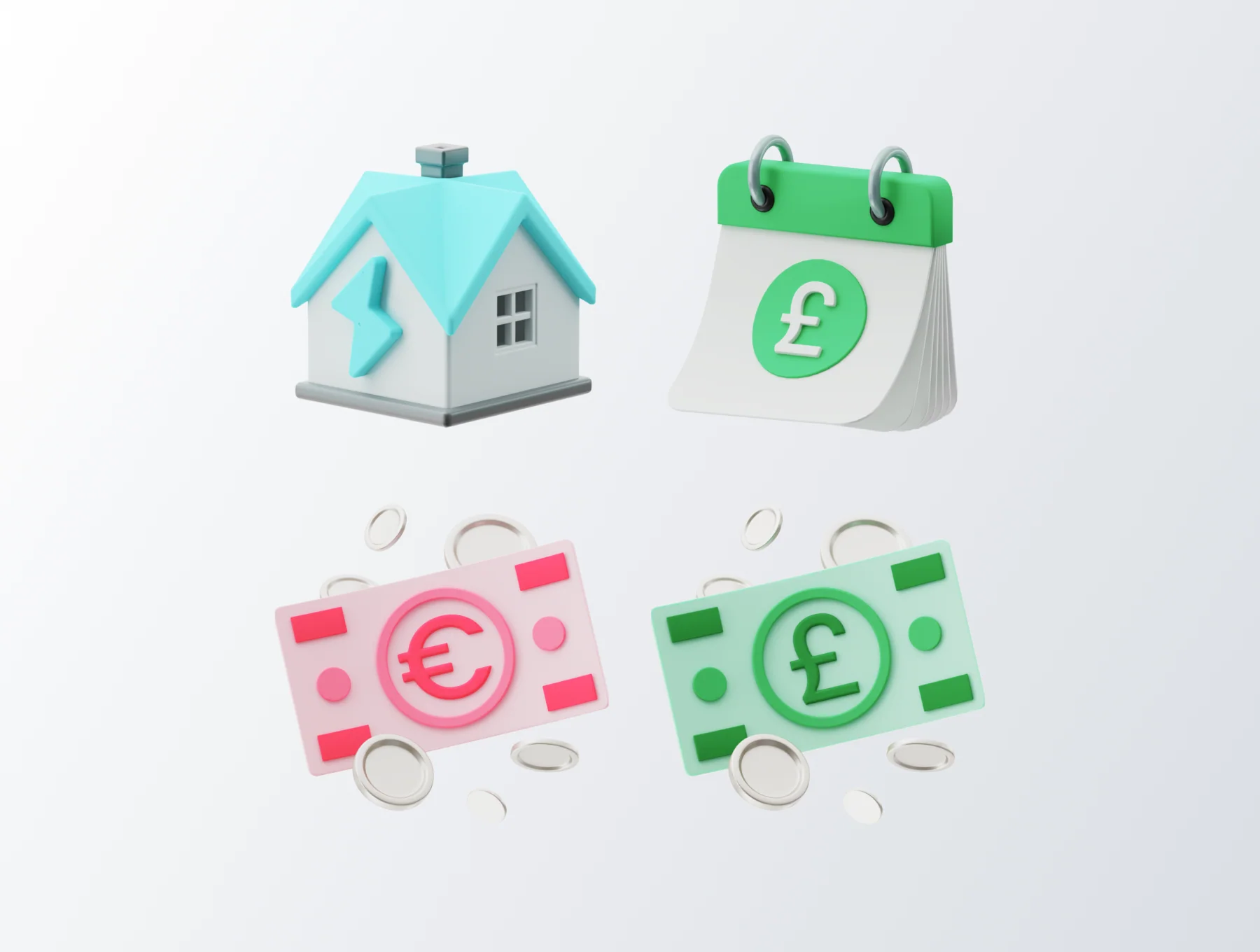 Expenses 3D Icons 5