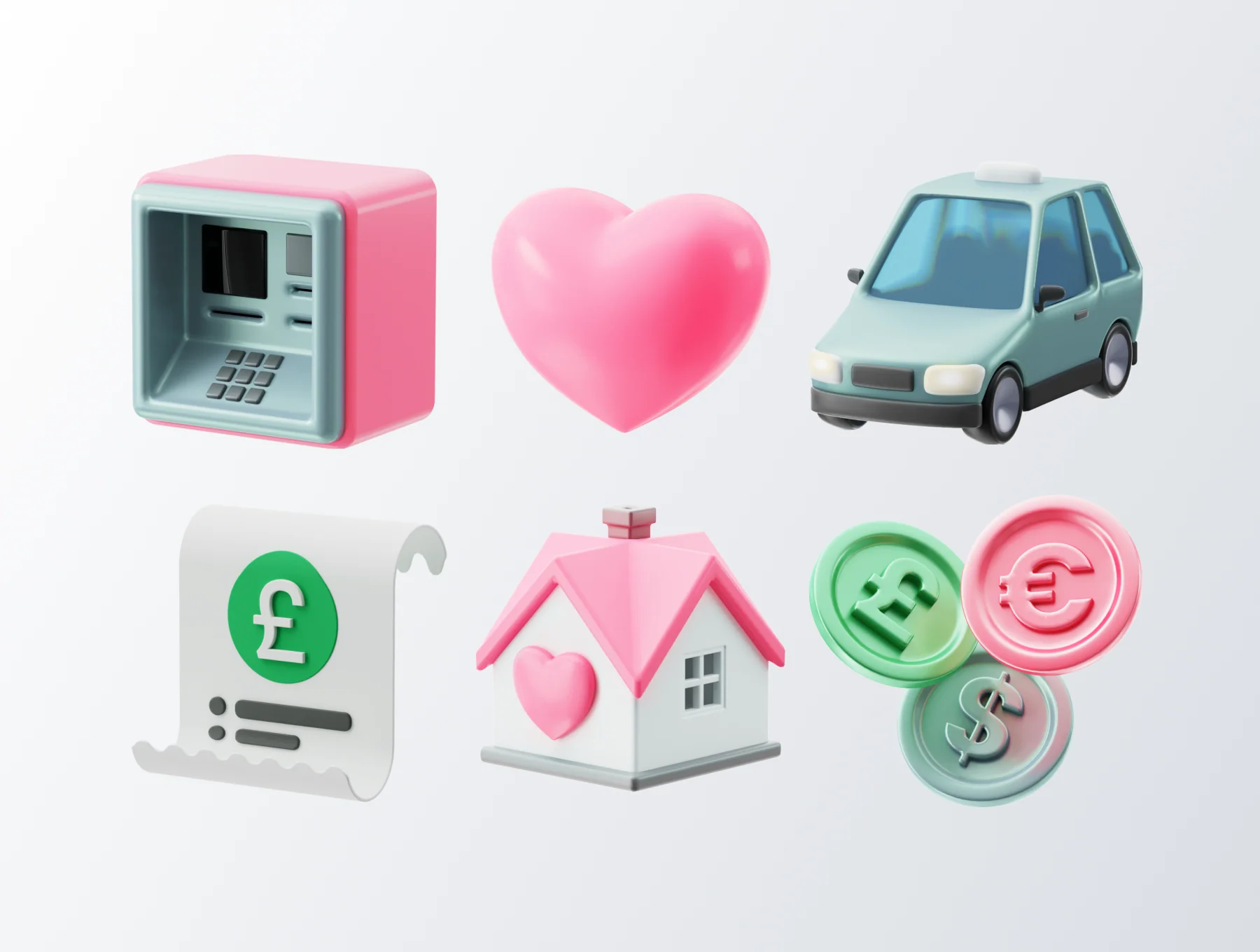 Expenses 3D Icons 8