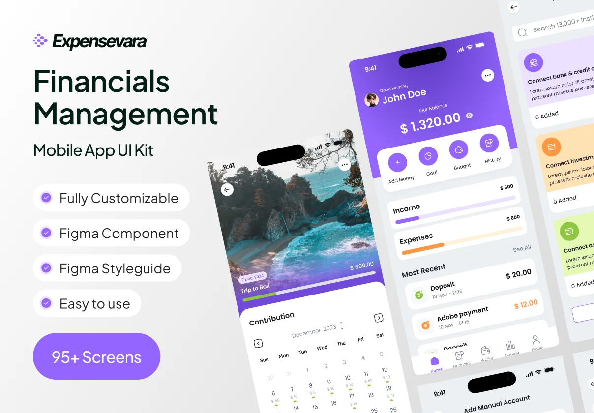 Expensevara - Financial Management Mobile App