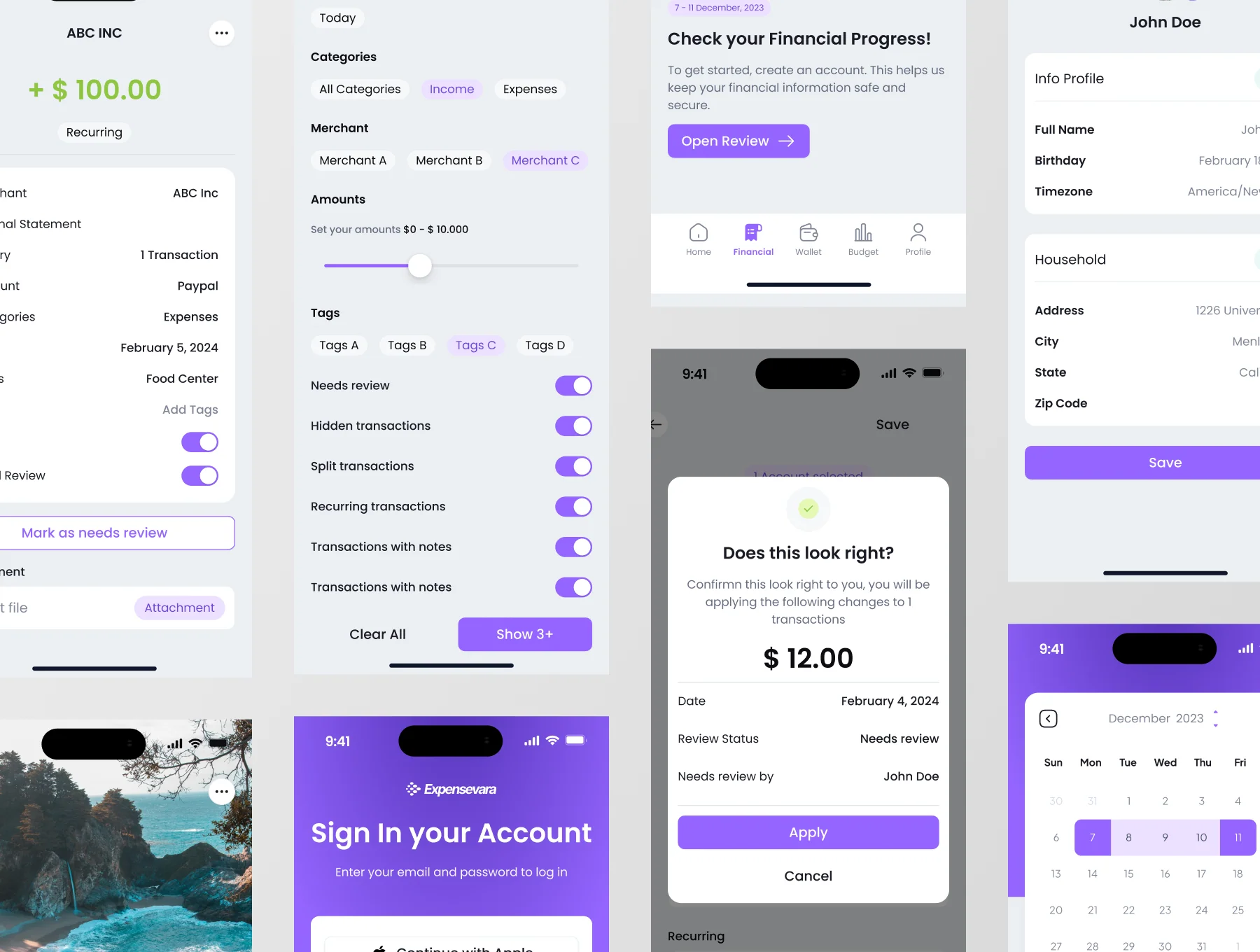 Expensevara - Financial Management Mobile App 6