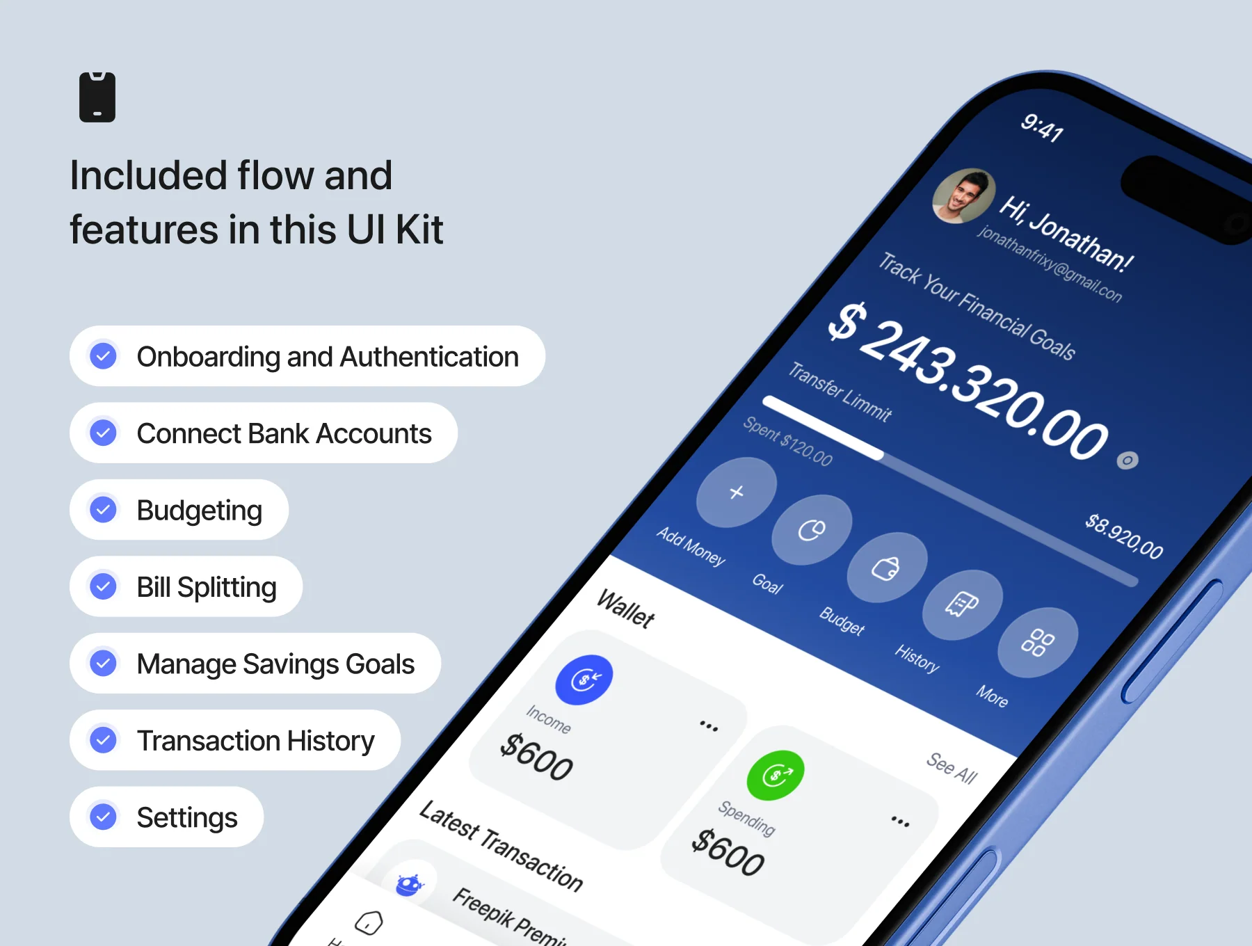 Expensix - Finance Management Mobile App 2