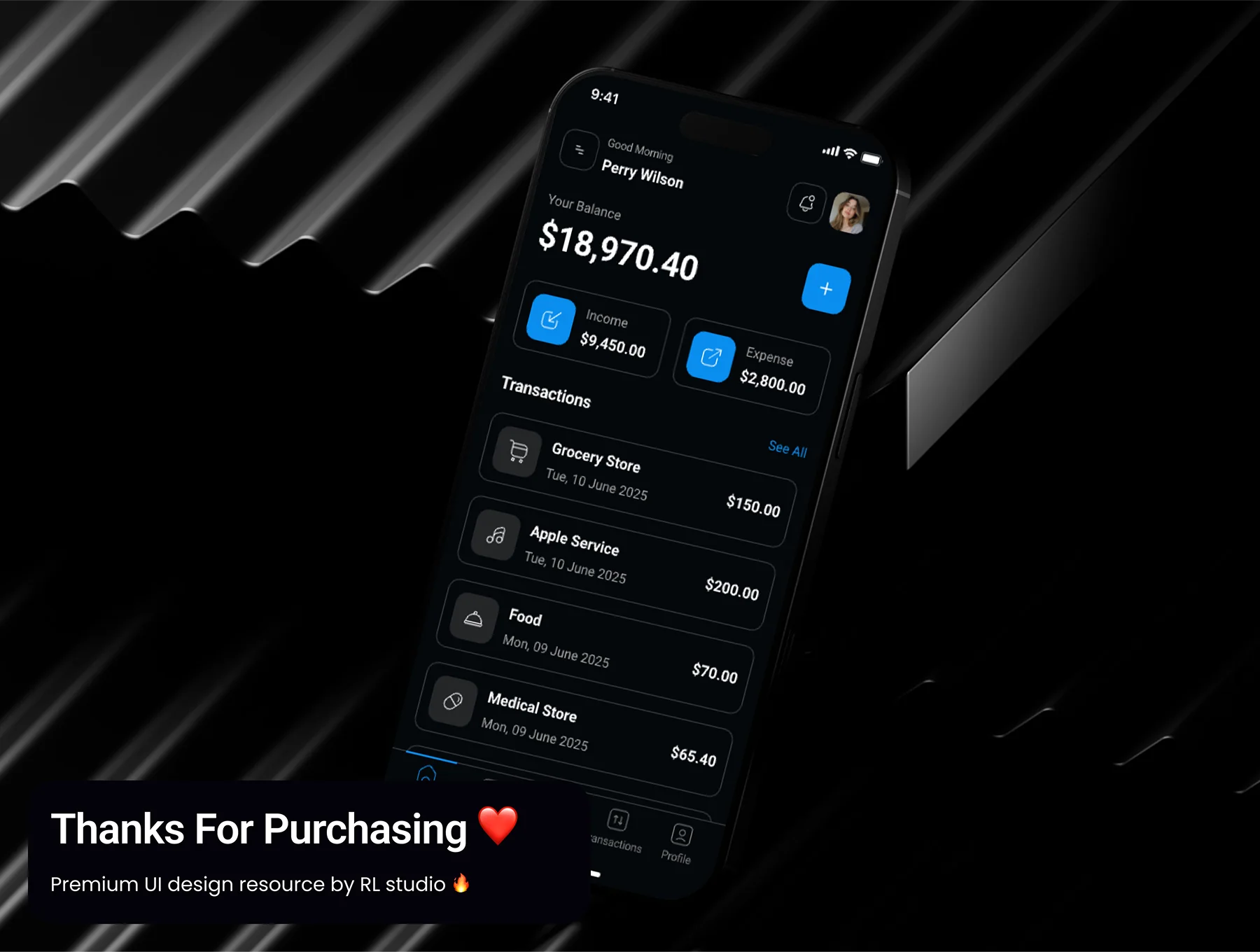 Expenzo - Expense Tracker App UI Kit 10