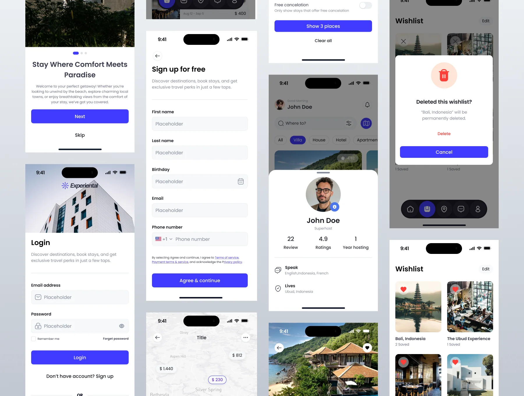 Experiental - Vacation Rental UI KIT 7