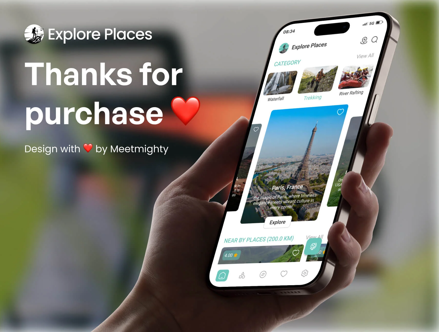 Explore Places - Place App UI Kit 10