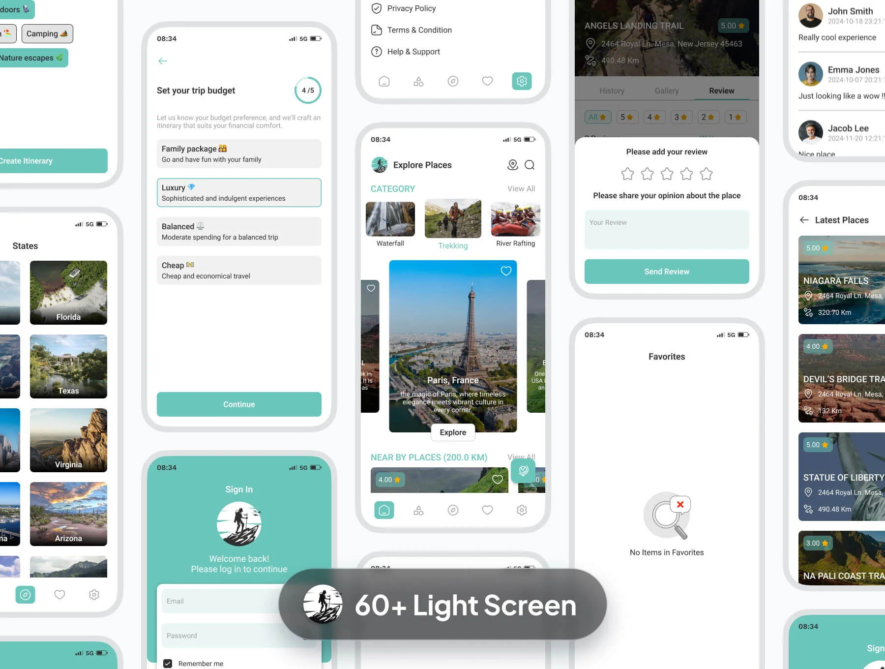 Explore Places - Place App UI Kit 5
