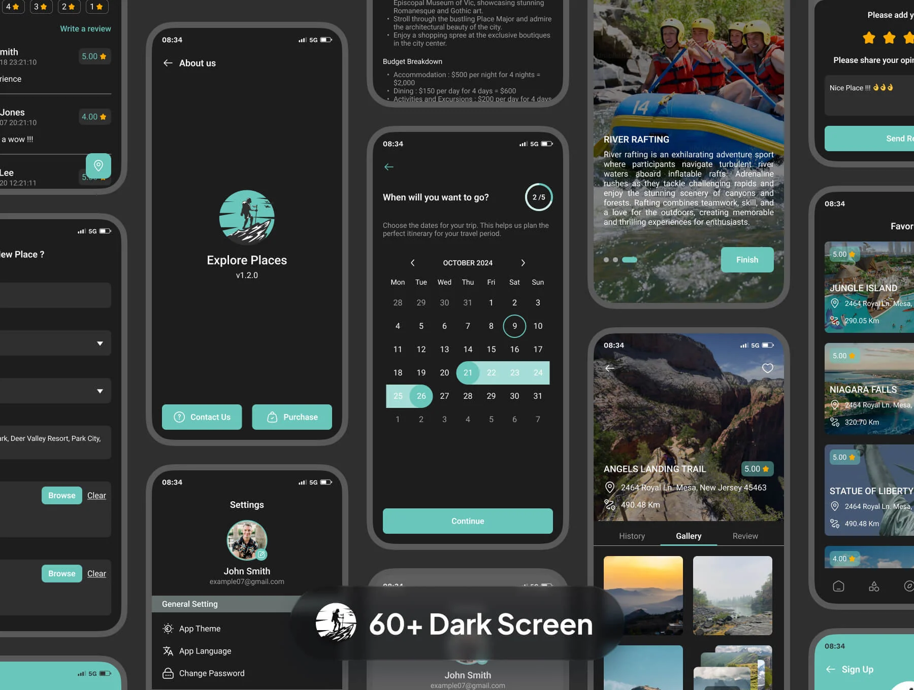 Explore Places - Place App UI Kit 8
