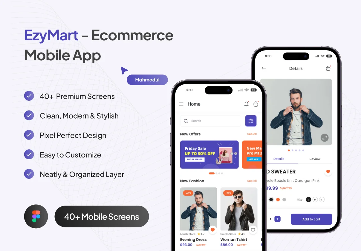 EzyMart - Ecommerce Mobile App