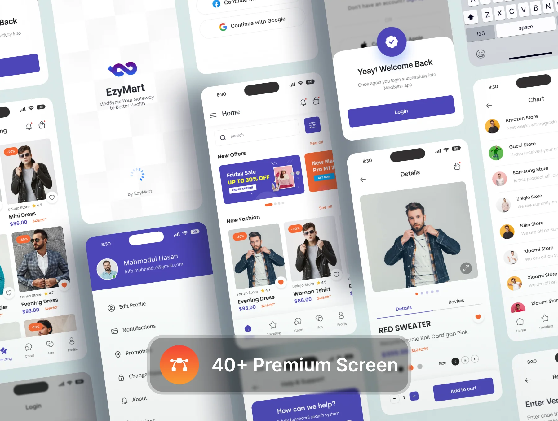 EzyMart - Ecommerce Mobile App 3