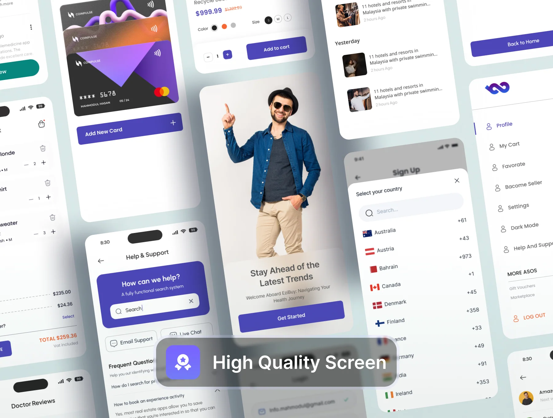 EzyMart - Ecommerce Mobile App 4