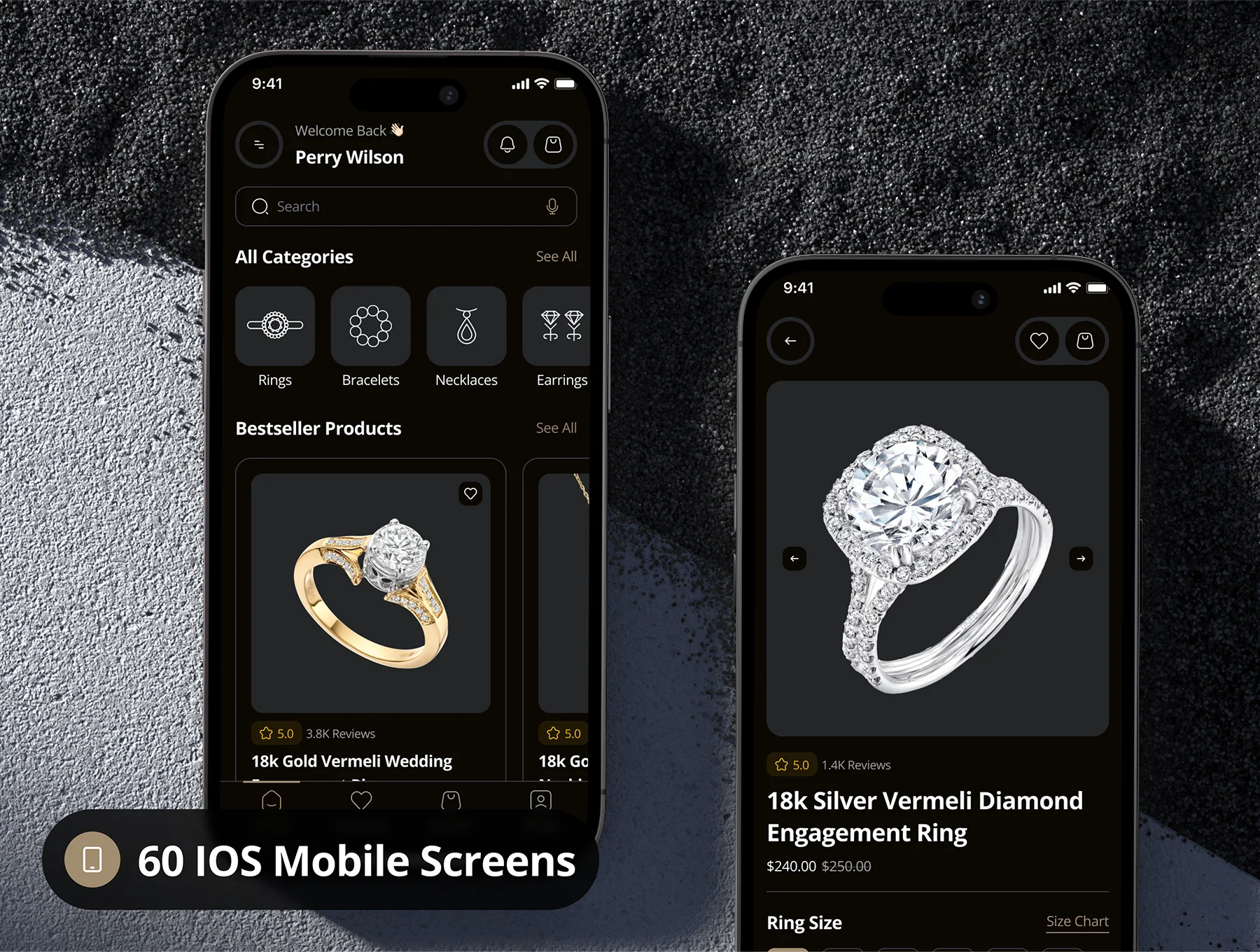 F2Jewel - Jewelry Shop App UI Kit 9
