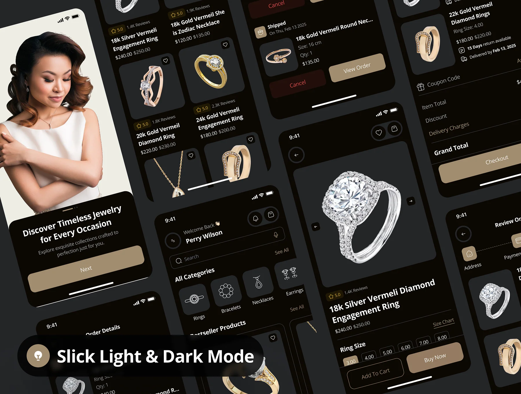 F2Jewel - Jewelry Shop App UI Kit 6