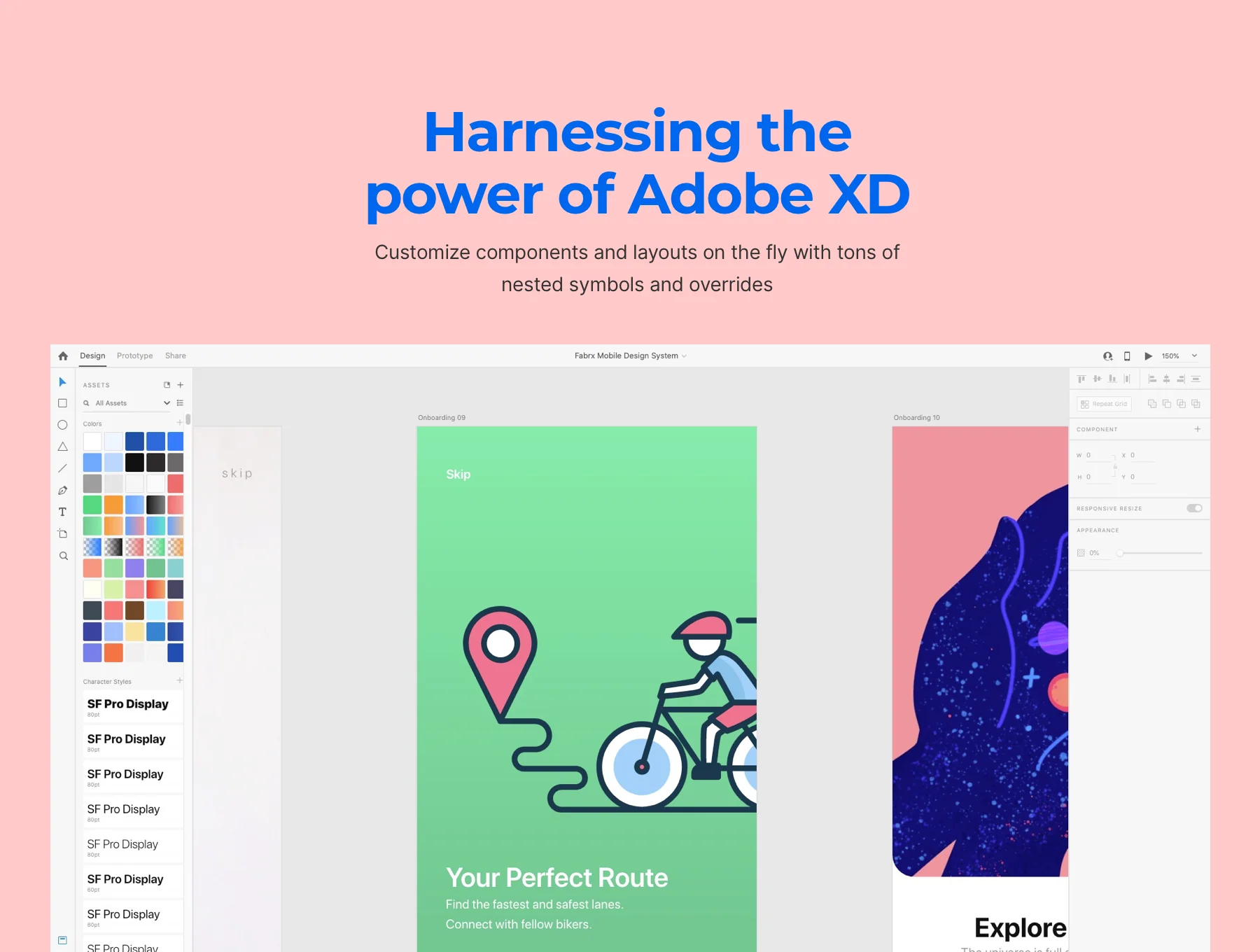 Fabrx Mobile Design System (For Adobe XD) 6