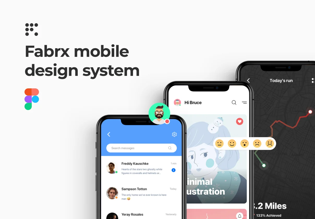 Fabrx Mobile Design System (For Figma)