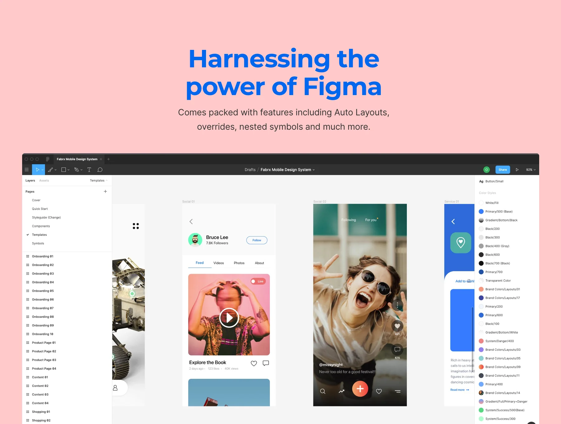 Fabrx Mobile Design System (For Figma) 6
