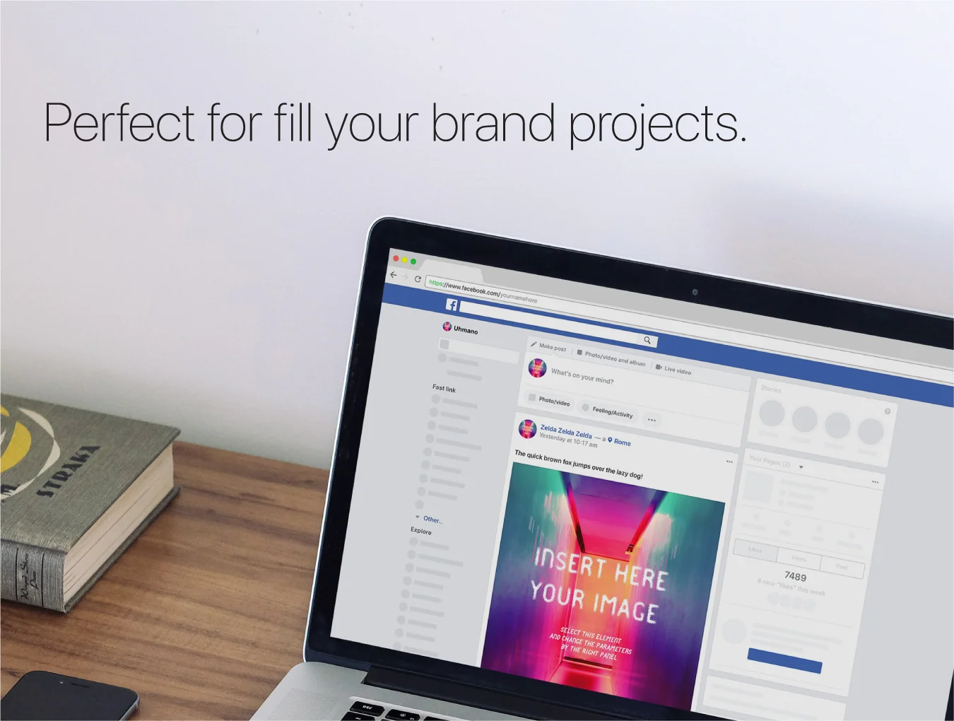 Facebook MockUp 2