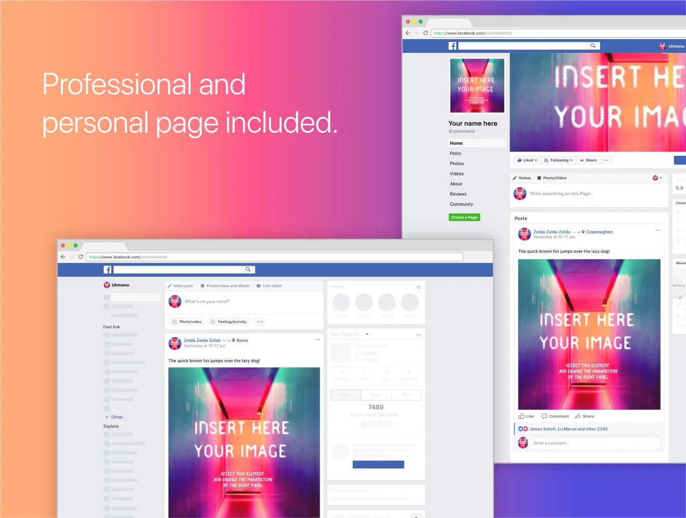 Facebook MockUp 4