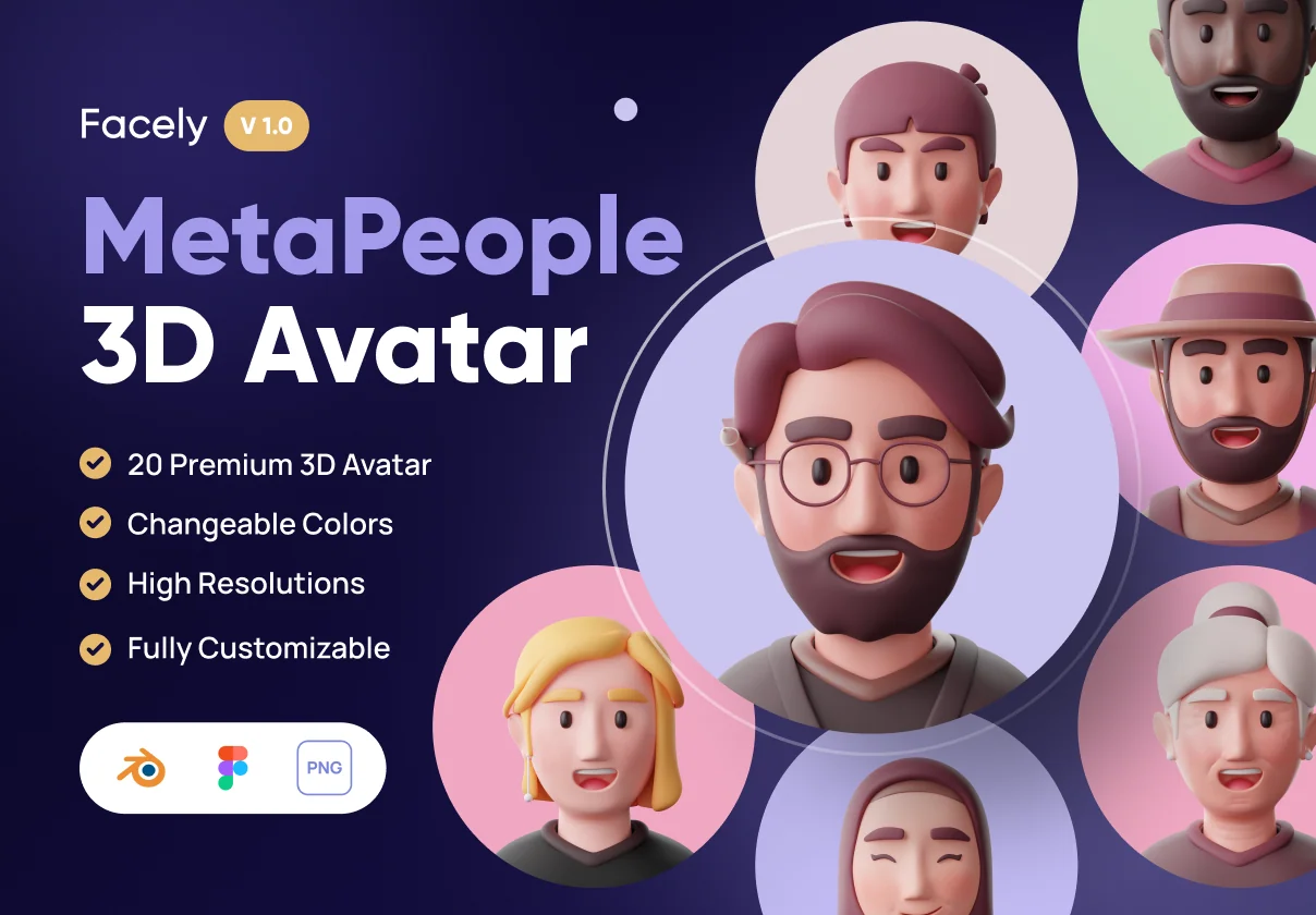 Facely - MetaPeople 3D Avatar