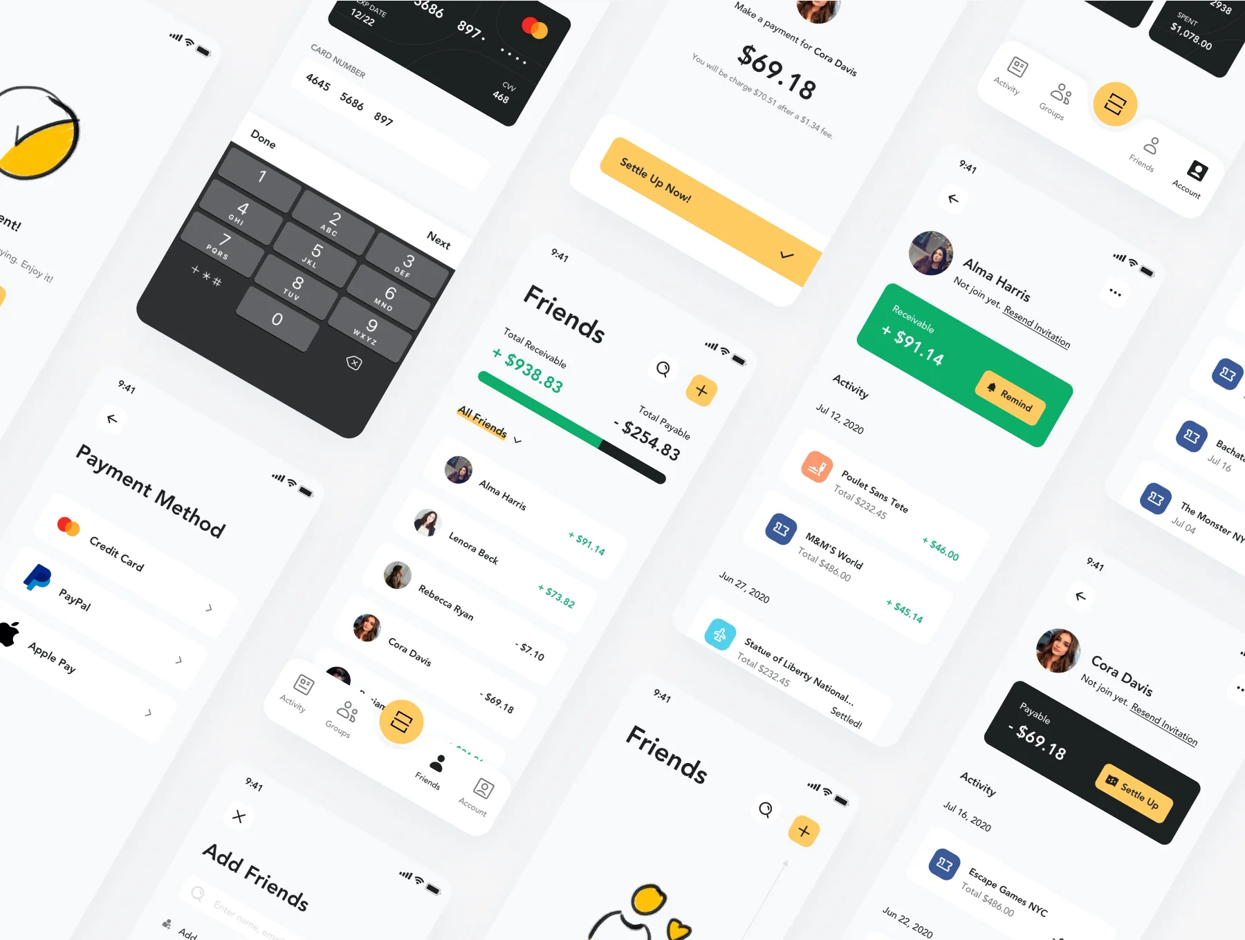 Fairpay - Split Bill App UI Kit 7