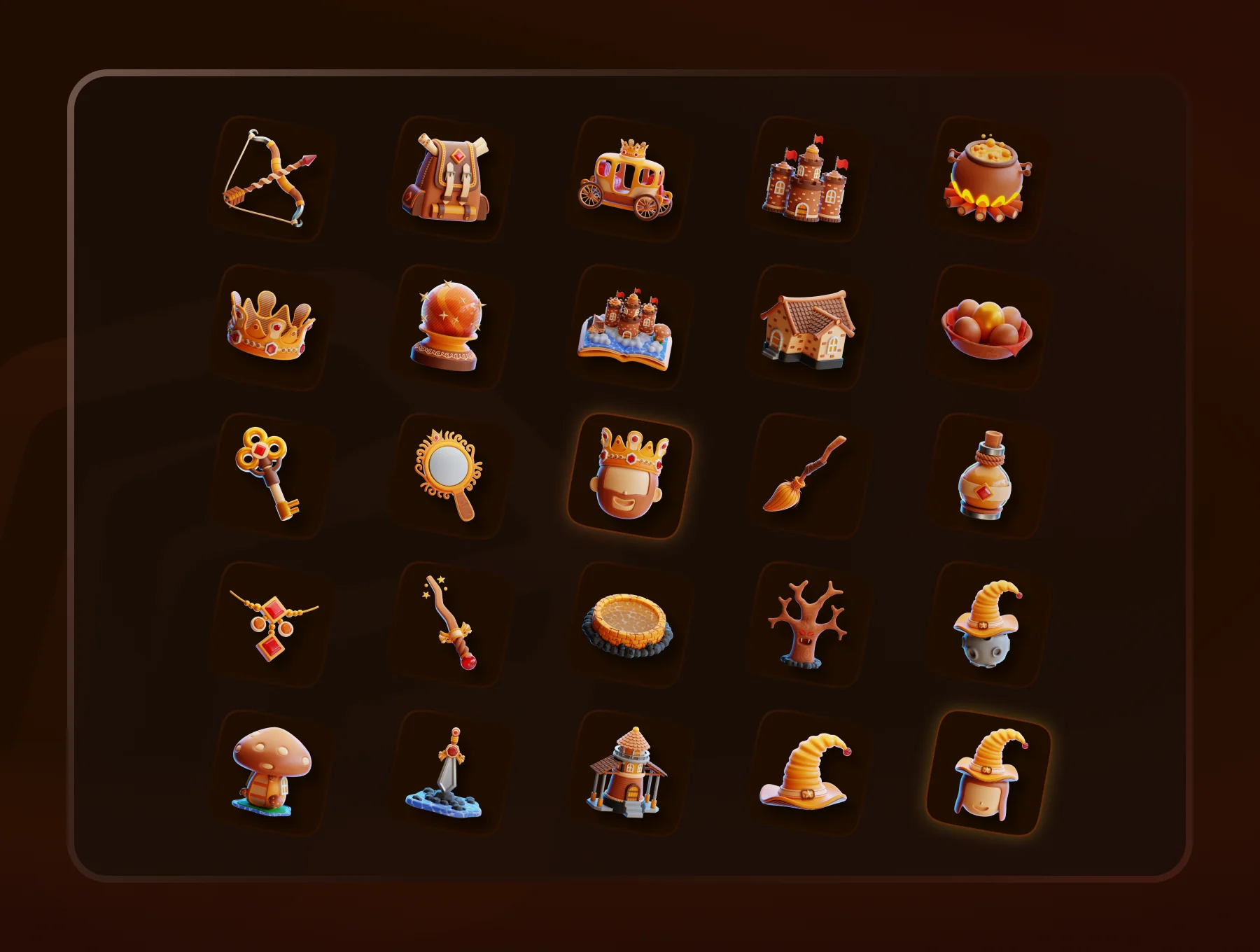 Fairytale 3D Icon Set 2