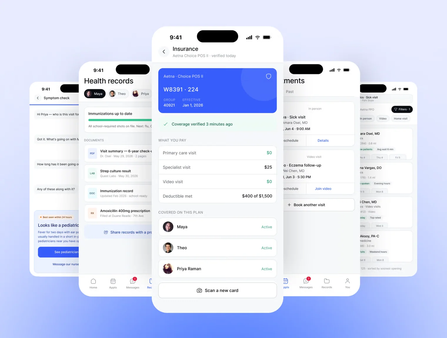 Family Doctor Appointment Mobile App 3
