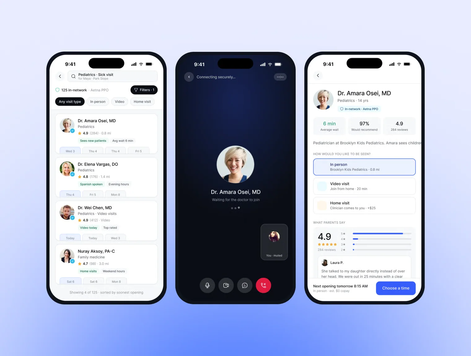 Family Doctor Appointment Mobile App 4