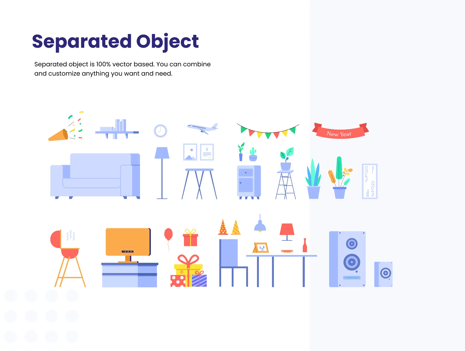 Family Party Illustrations KIT 3