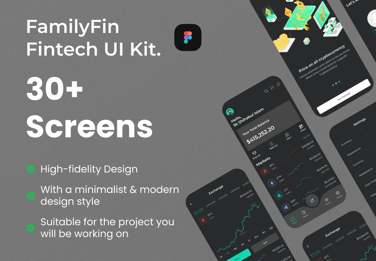 FamilyFin UI Kit