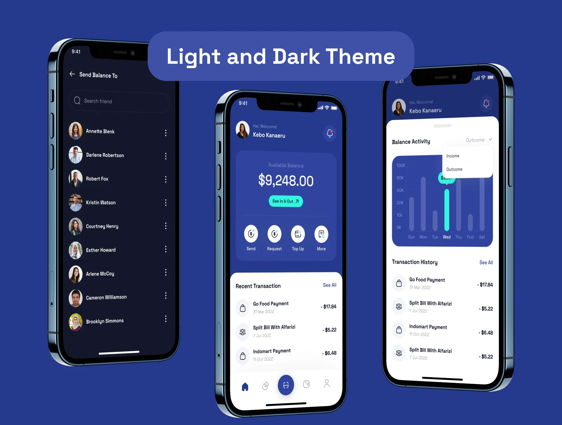 Fanacy - Finance Mobile App UI KIts 2