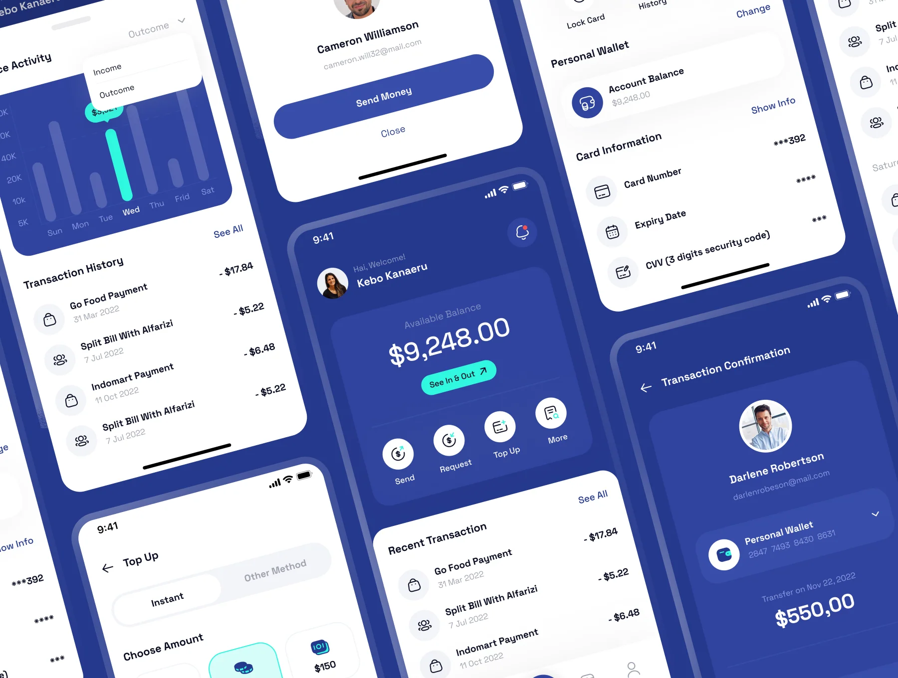 Fanacy - Finance Mobile App UI KIts 5