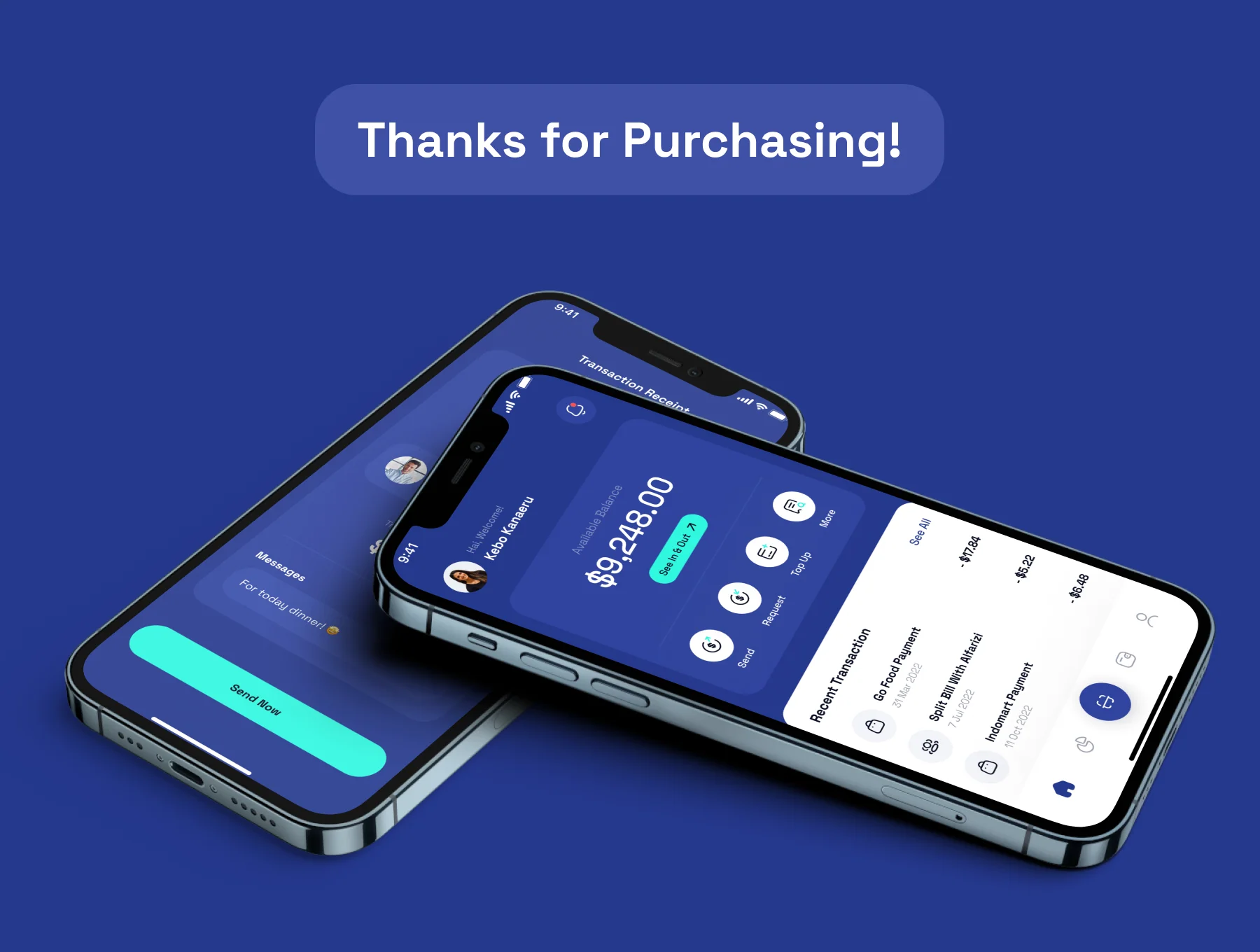 Fanacy - Finance Mobile App UI KIts 6
