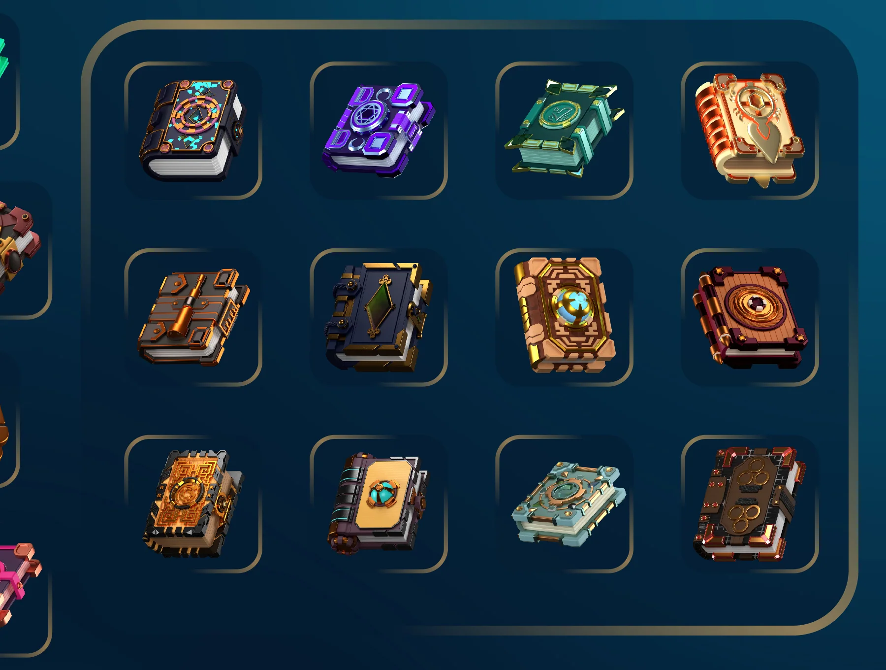 Fantasy Book 3D Icon Packs 2