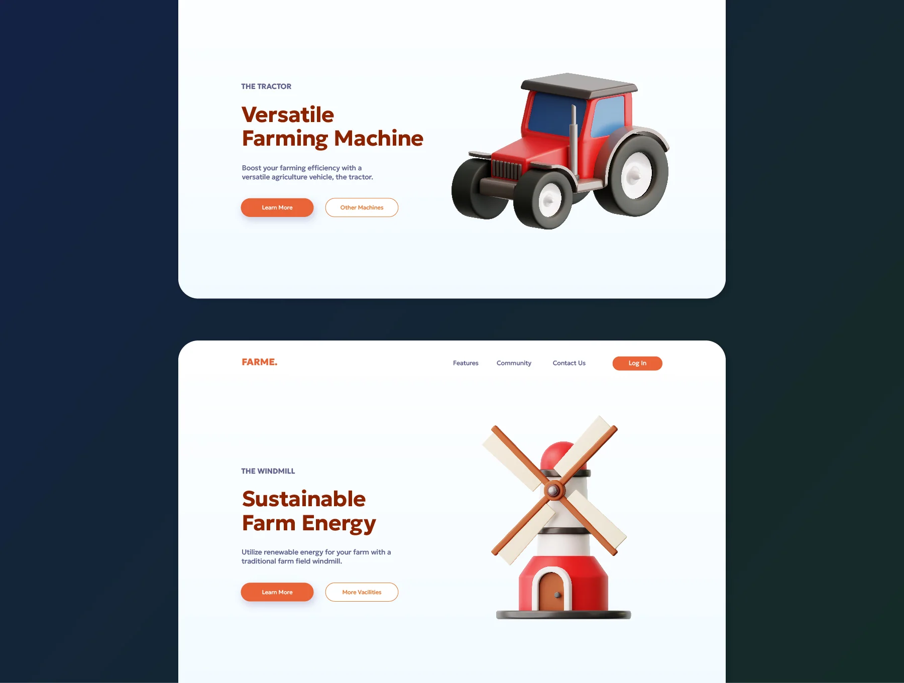 Farm & Agriculture 3D Icon Pack 4