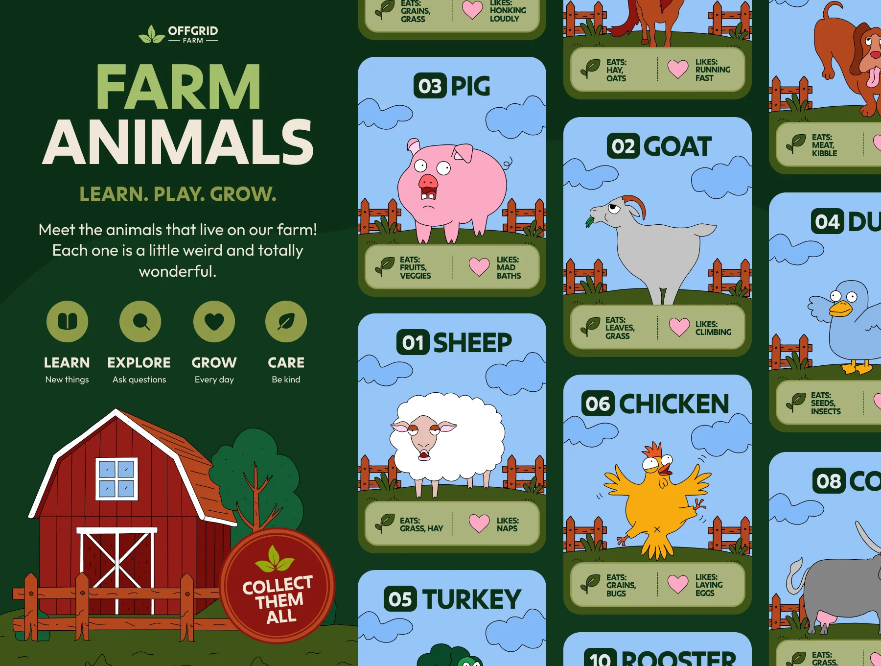 Farm Animals Pack 3