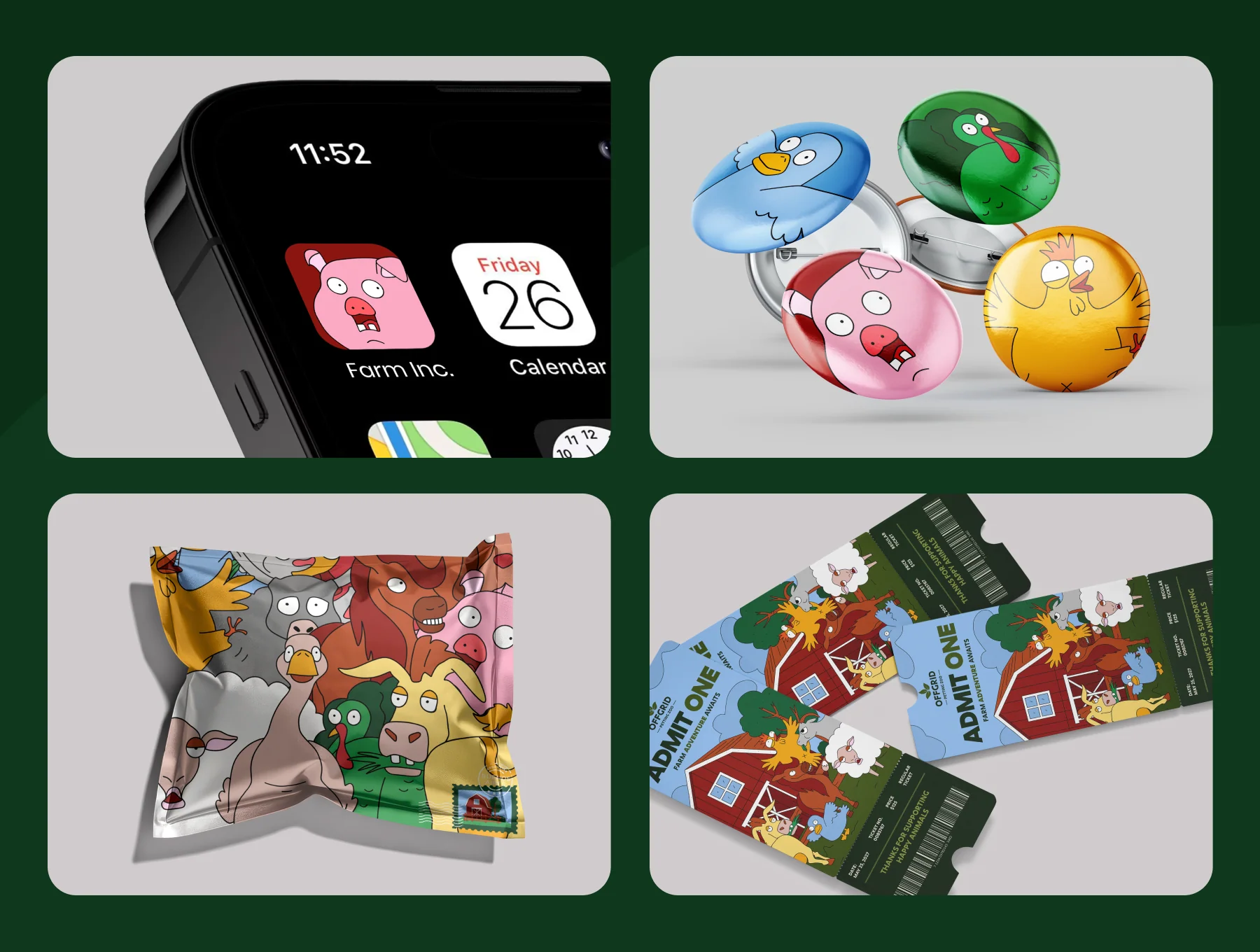 Farm Animals Pack 5
