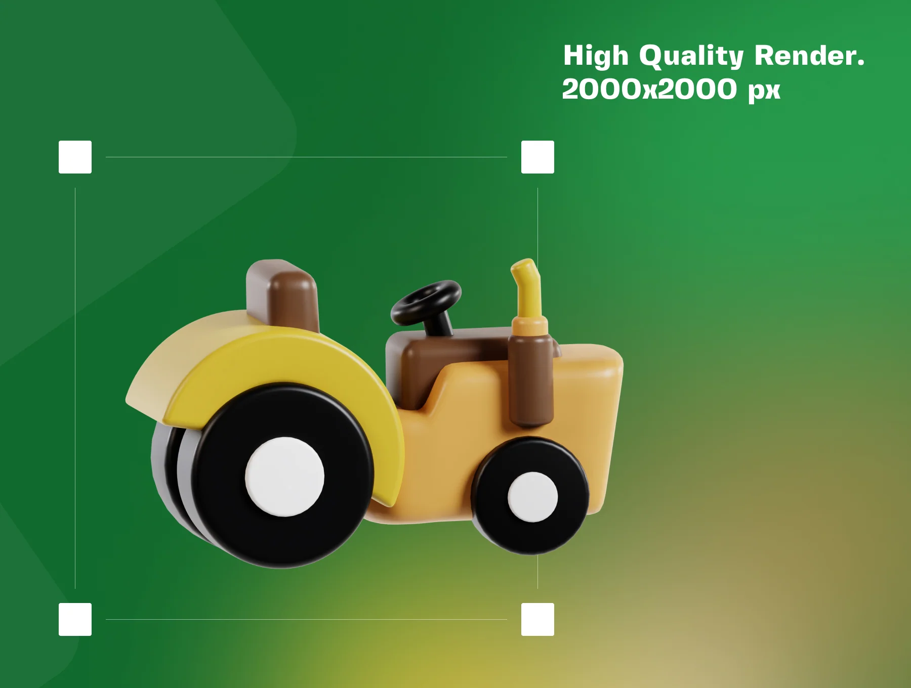 Farmer and Agriculture 3D Icon Pack 3