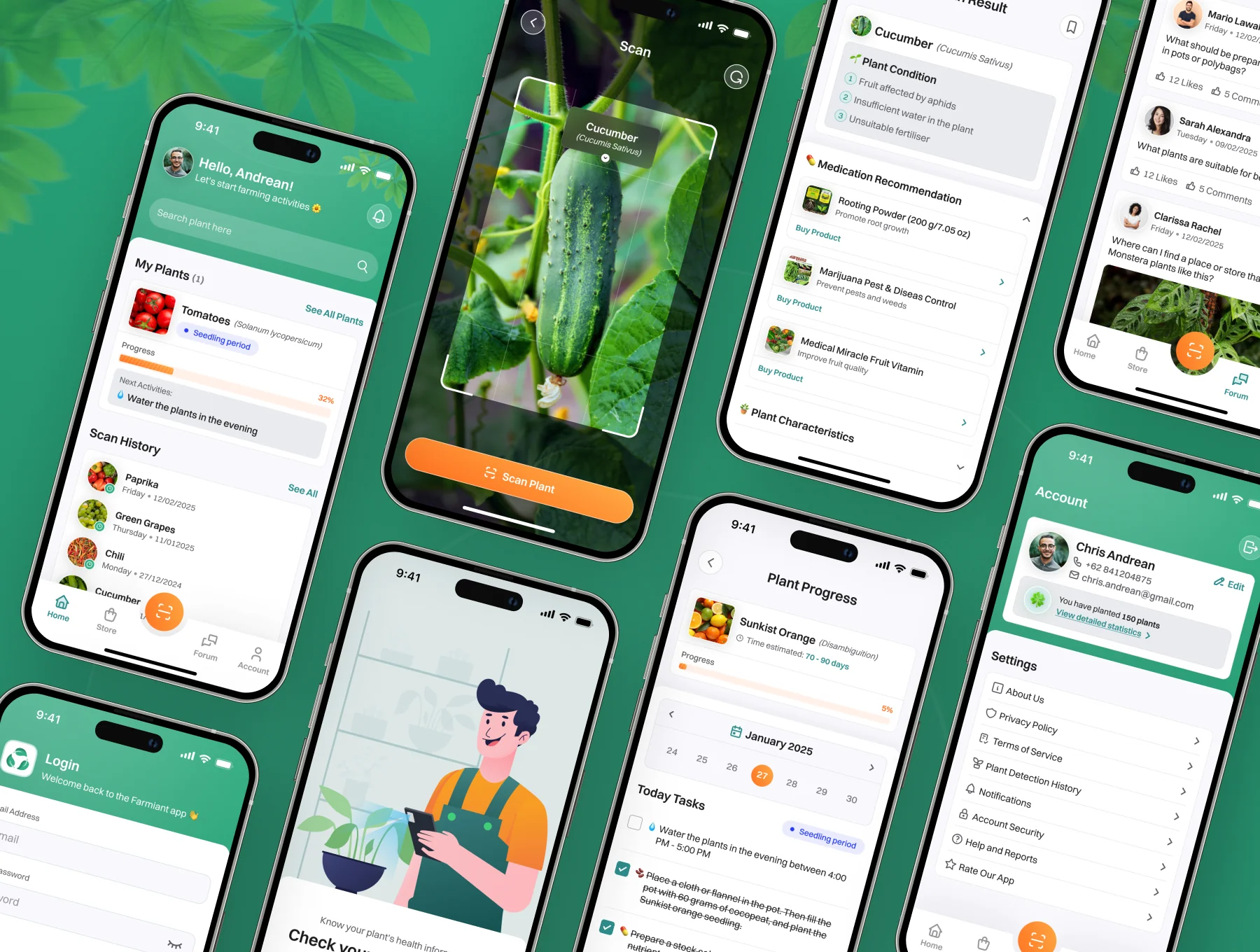 Farmiant - Farming Assistant App UI Kit 7