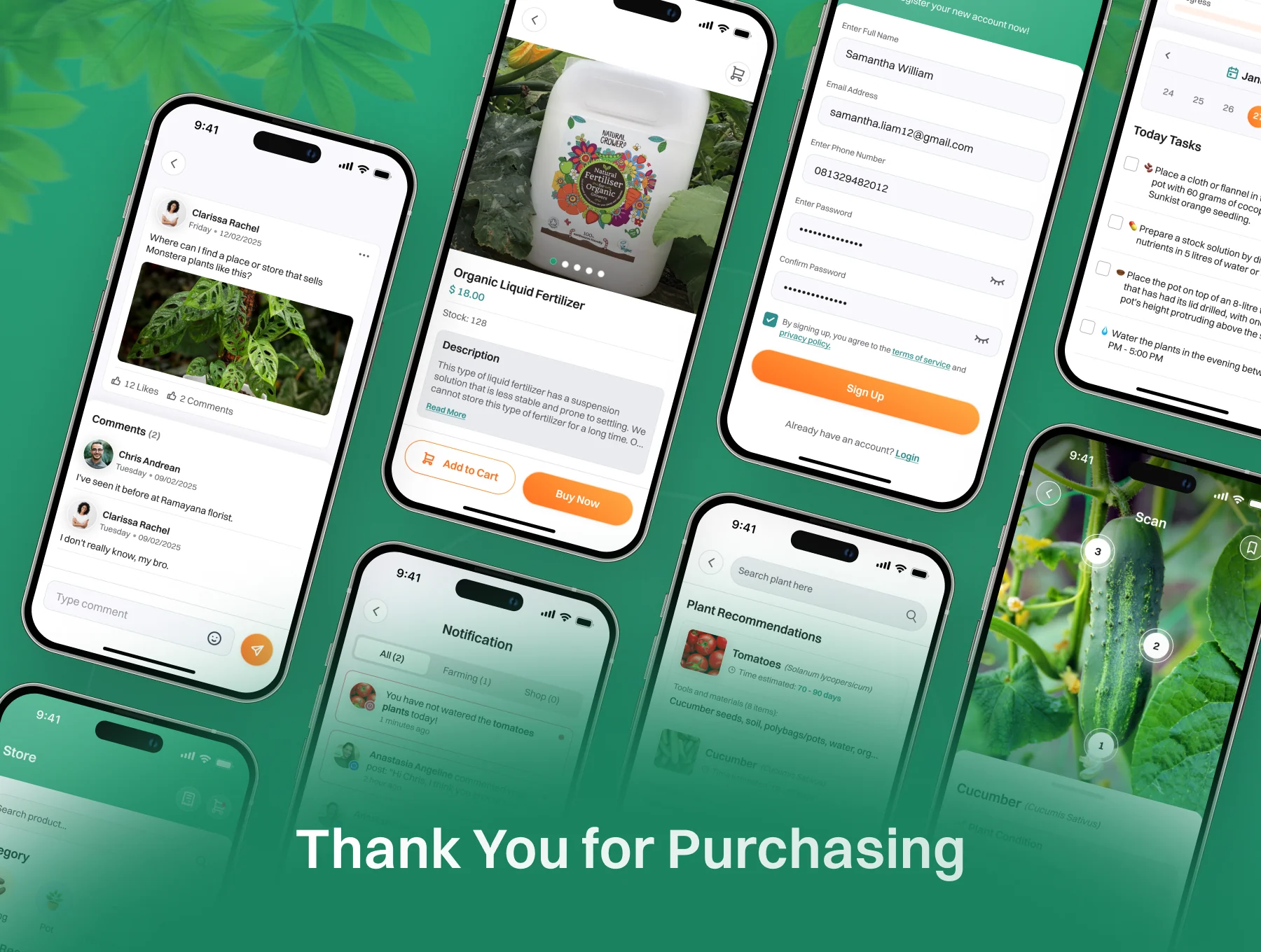 Farmiant - Farming Assistant App UI Kit 8