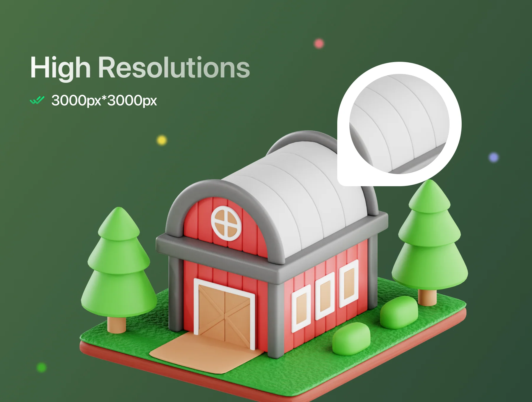 Farming Activities 3D Icon Set 2
